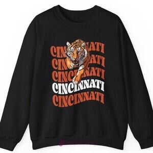 Cincinnati Football Retro Cincinnati Bengals Sweatshirt Retro Yvettecolon1